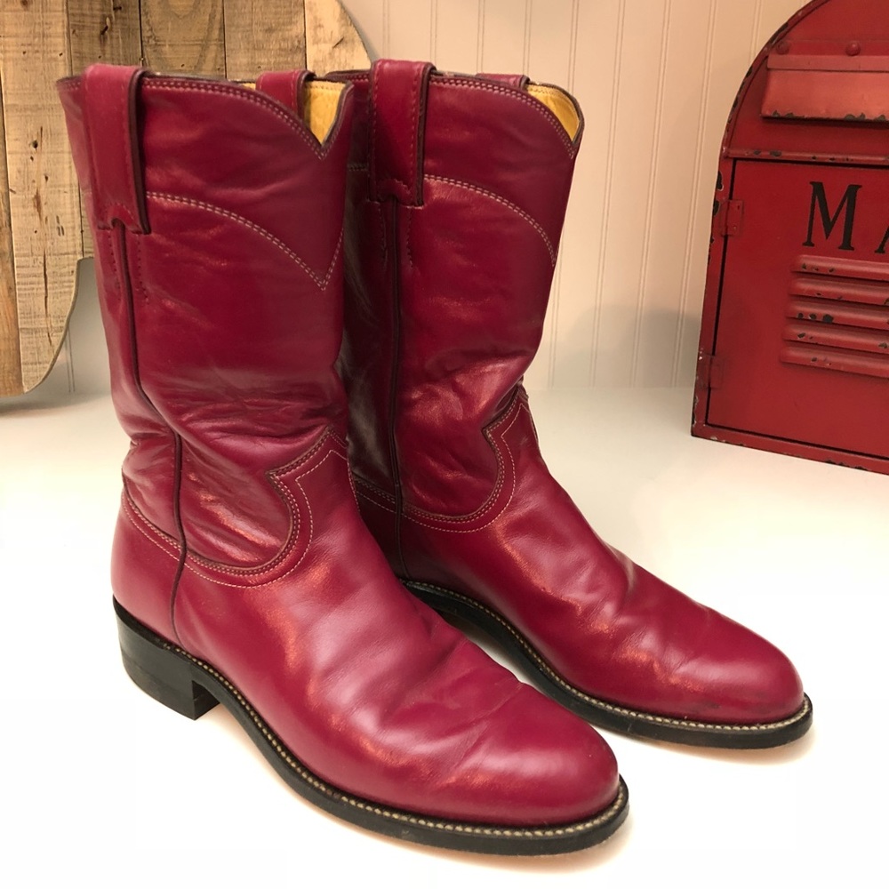 PINK Justin Roper Boots